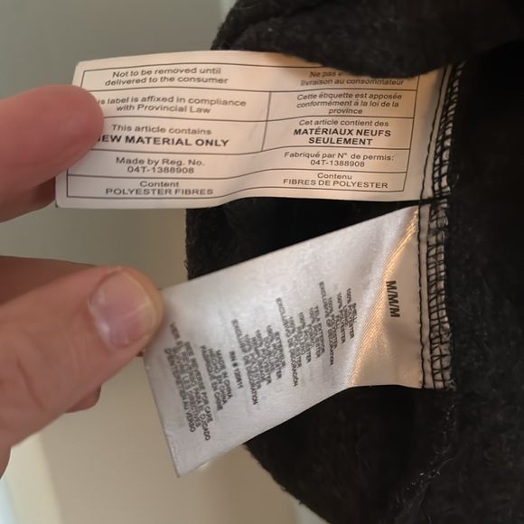 Stoic (Backcountry) Black, Grey Speckled, and Red Accents Zip-Up Jacket - Picture 12 of 12